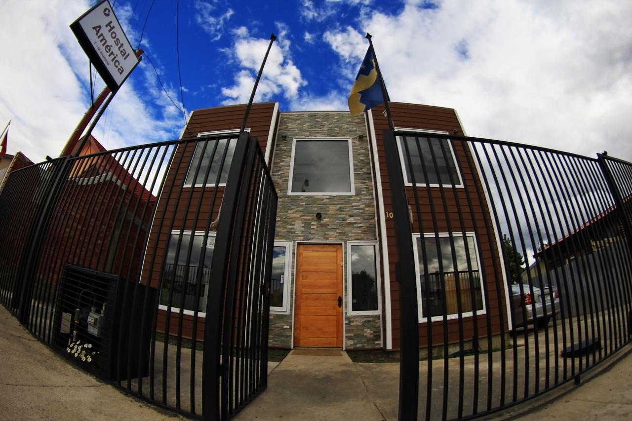Hostal America En Пуэрто-Наталес Экстерьер фото